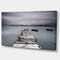 Designart - Pier and Boats at Seashore - Large Bridge Canvas Art Print